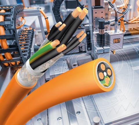 Cabo Elétrico Multivias Hibrido Potencia + Sinal para SERVO MOTOR Siemens é na BERUF Brasil